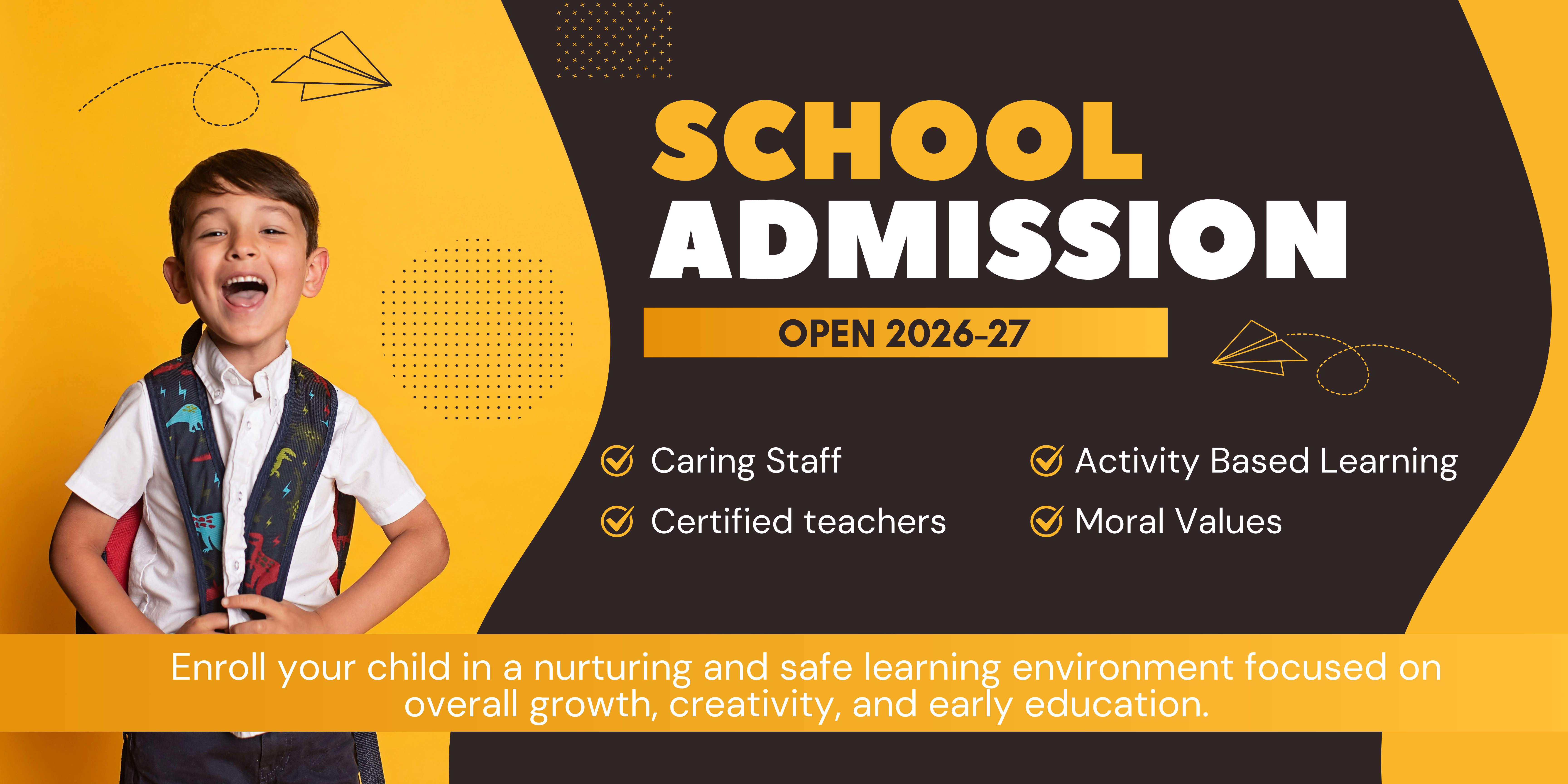 School Admission Open 2026-27